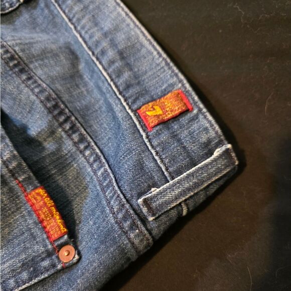 7 For All Mankind Men's Denim Jeans 33/33 - Picture 8 of 8